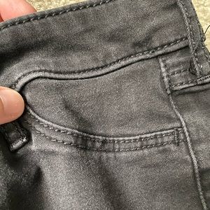 black hollister high waisted jegging